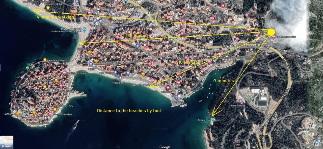 Villa Marica Primošten Exteriör bild